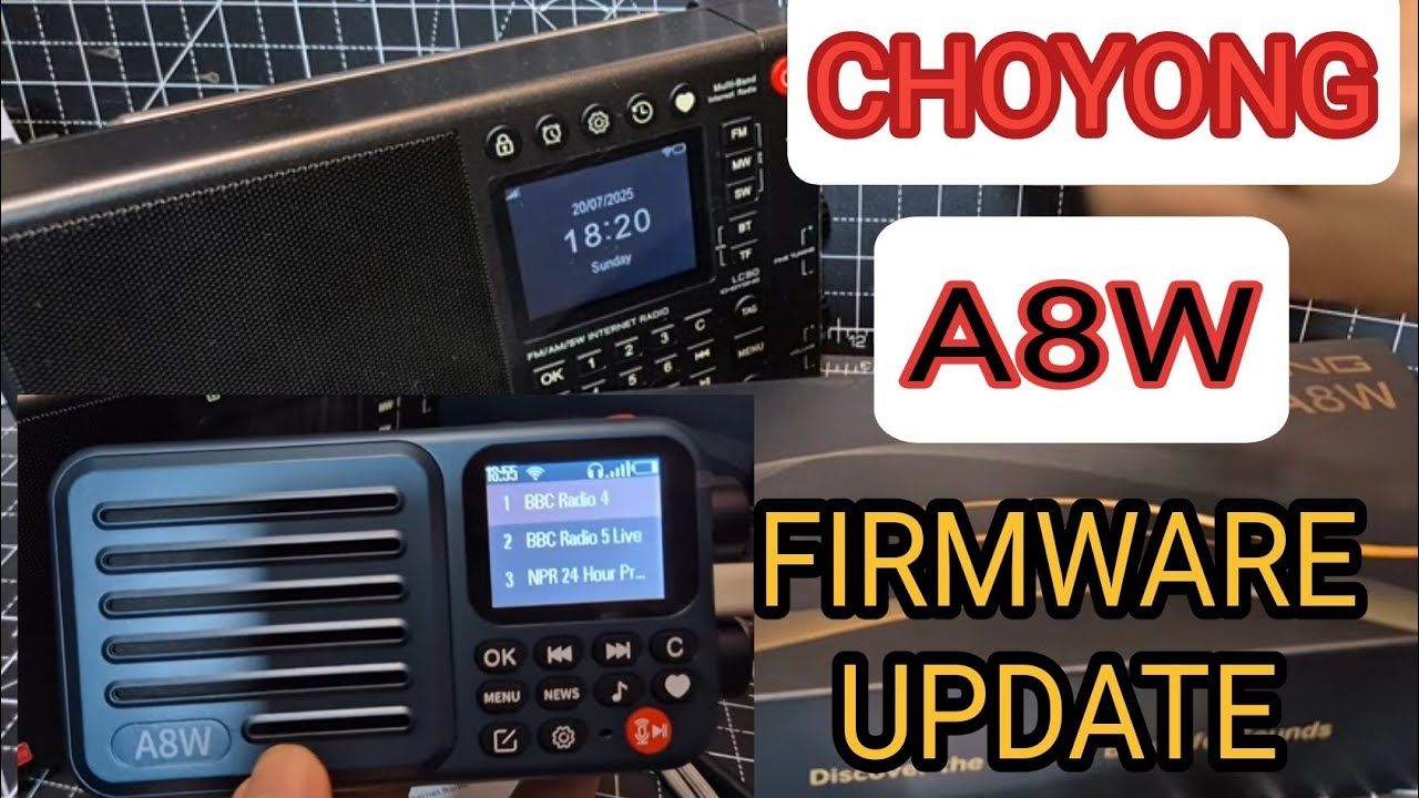 Choyong A8W Firmware Update July 2025