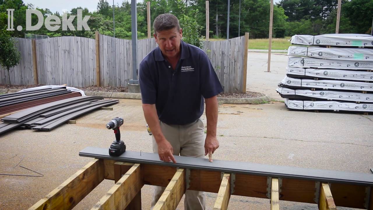I.Dekk Basic Decking Installation