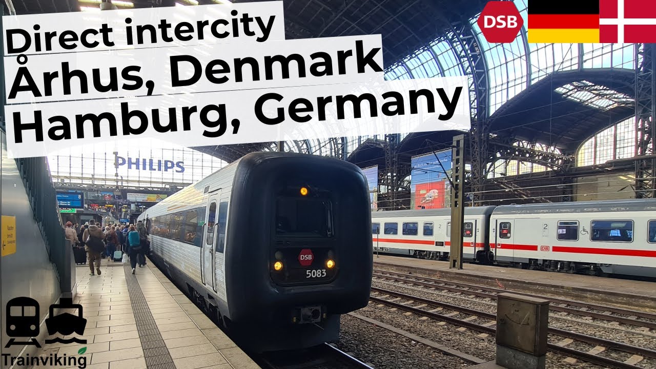 Aarhus (Århus), Denmark - Hamburg, Germany DSB intercity train trip report