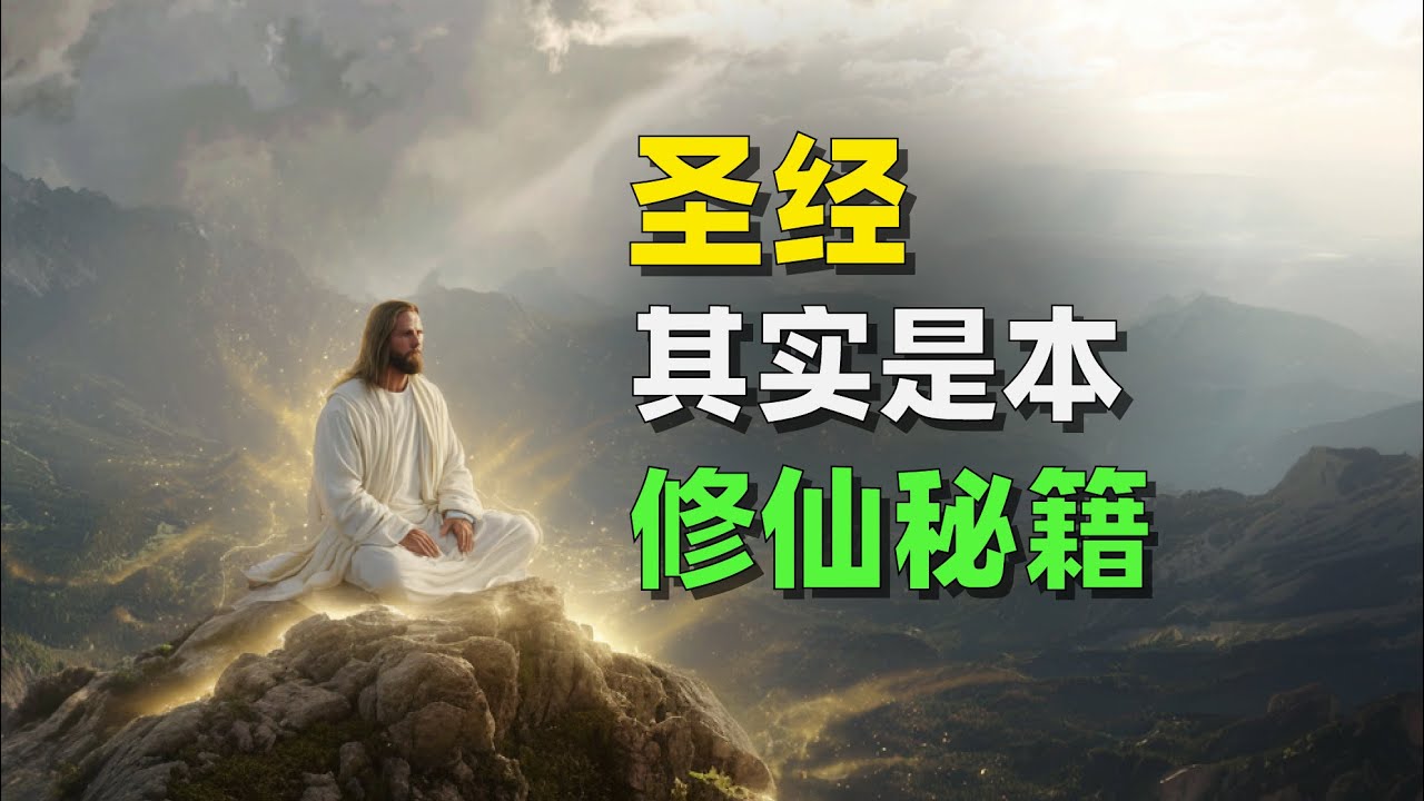 《圣经》其实是本 修仙秘籍，基督是修仙佛的最后一块拼图 ｜修行｜修炼｜仙道