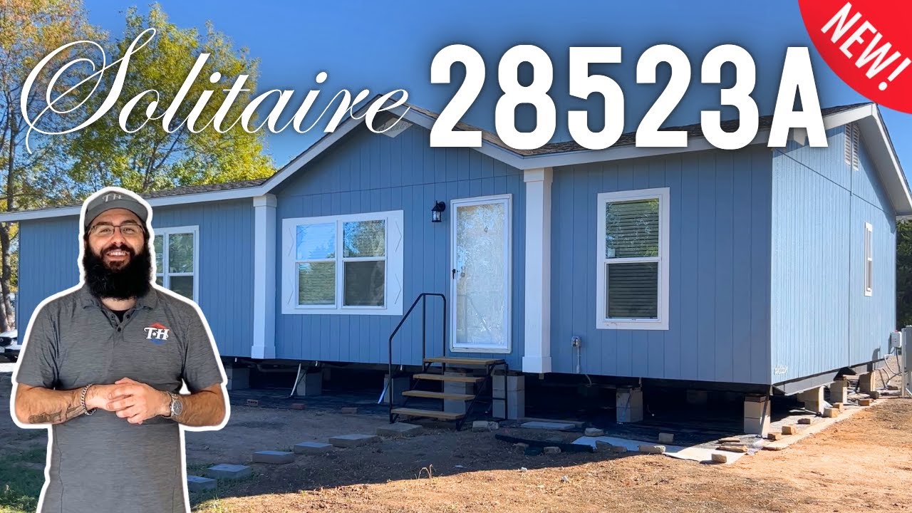 Solitaire Homes 28523A Full Home Tour | Double Wide Manufactured Home