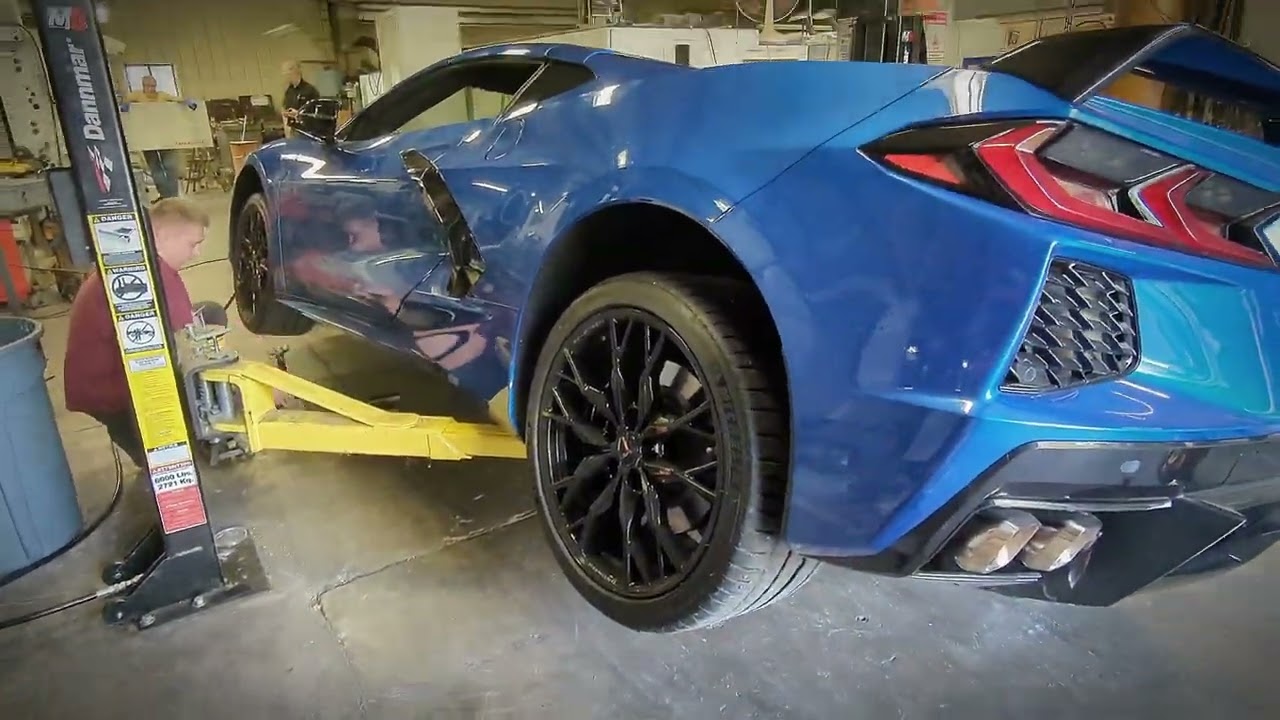 Переполнение трансмиссии Corvette C8 — простой способ!!