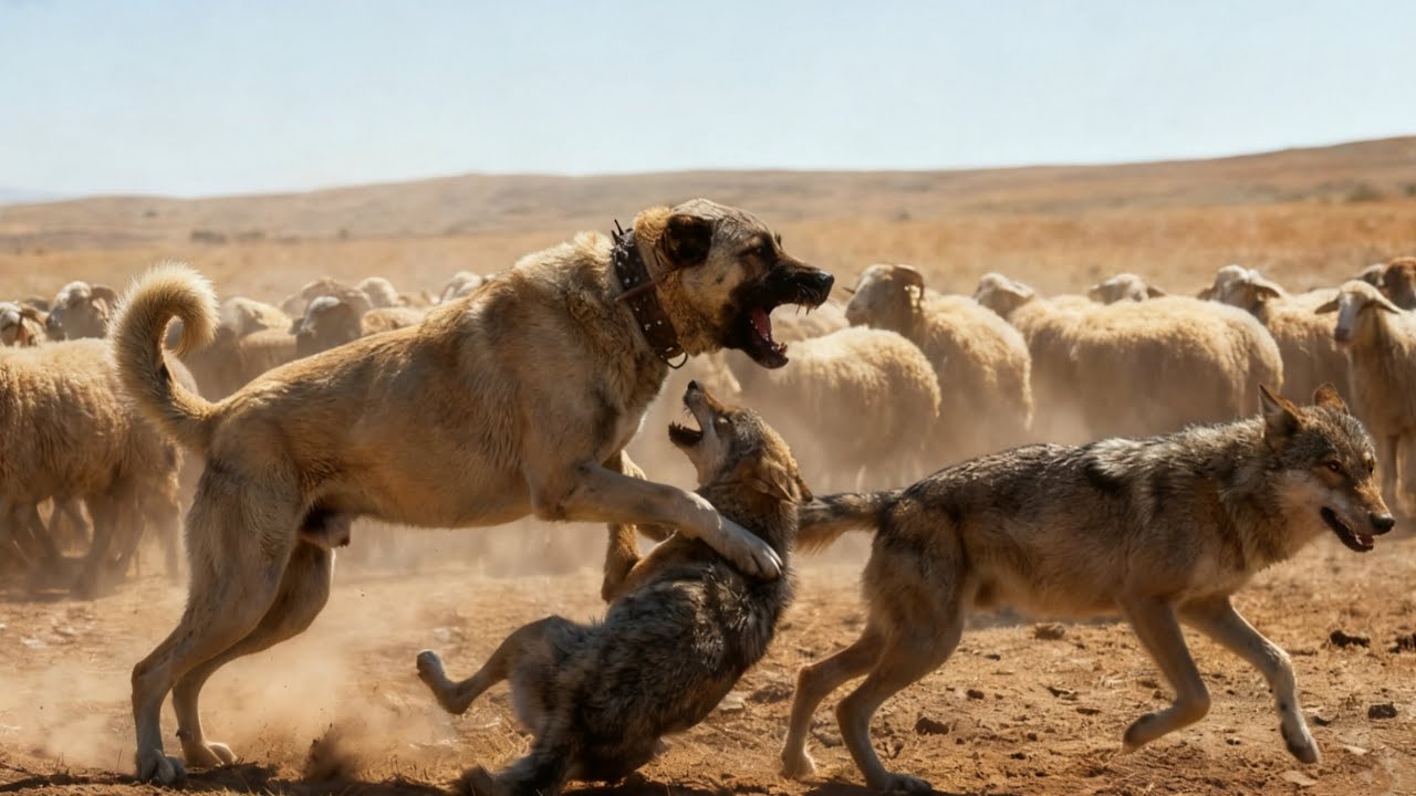 Livestock Guardian Dogs vs Wolves &ndash; Real Attacks Caught on Camera 