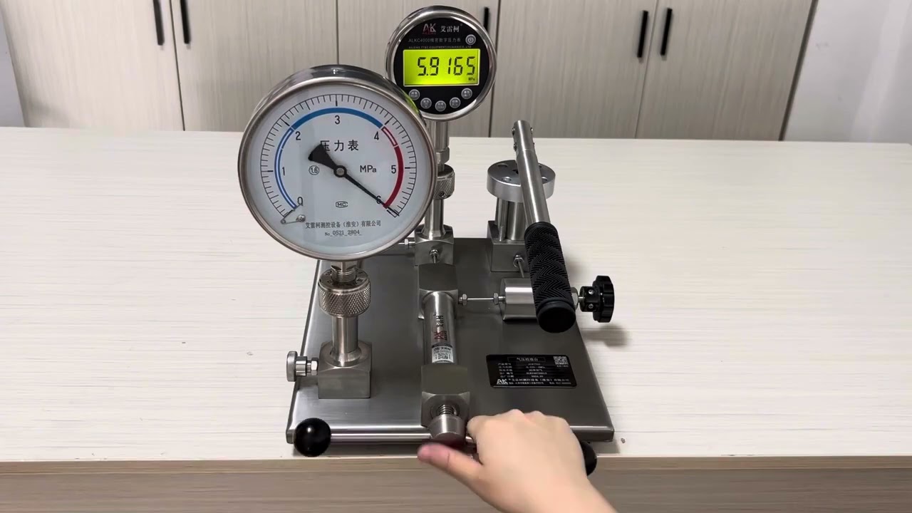 AILEIKE Pressure Calibration Station#Instrumentation #calibration #pressuretransmitter