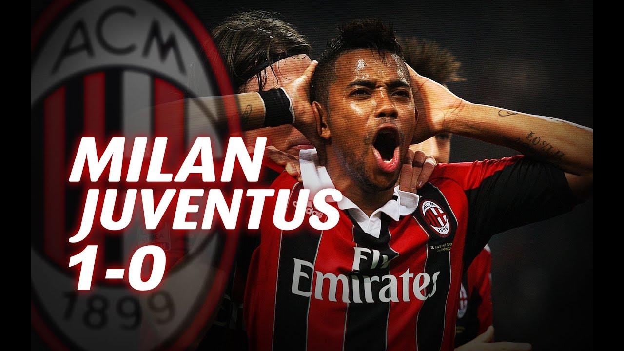 Milan-Juventus 1-0