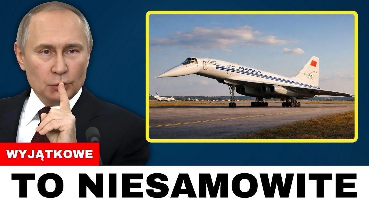Putin skrywa tajemnicę dotyczącą nowego rosyjskiego Concorde'a...