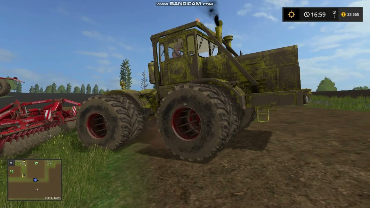 Зборка урожаю розвытыэ в Farming Simulator 17