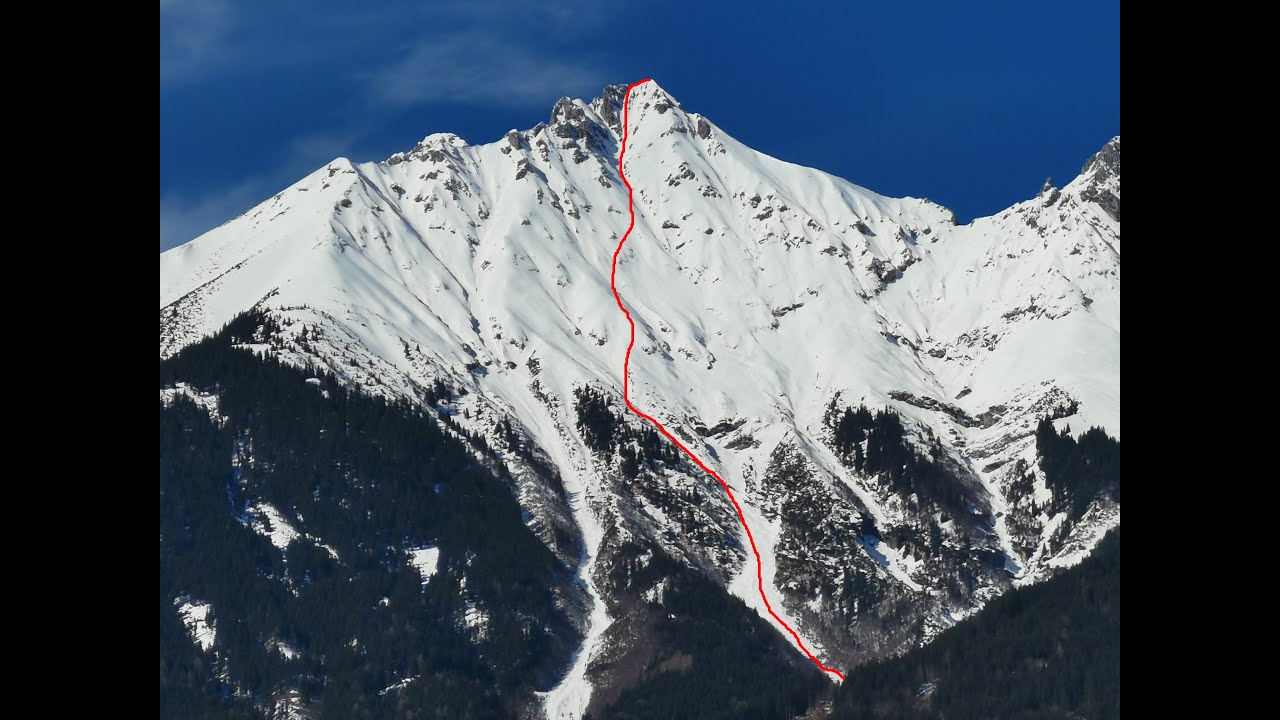 Vordere Brandjochspitze - Südostflanke (15.02.2020)