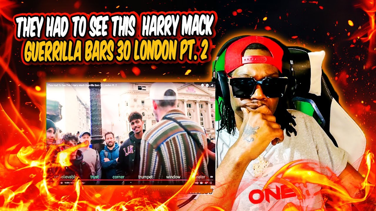 HoodFacts TV Reacts to | They Had To See This  Harry Mack Guerrilla Bars 30 London Pt. 2