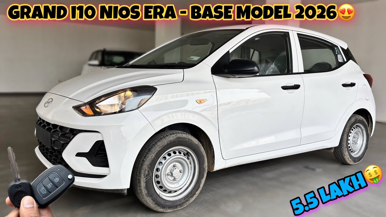 Hyundai Grand i10 Nios Base Model 2026❤️| Grand i10 Nios Era 2026😍 #vlog #hyundai