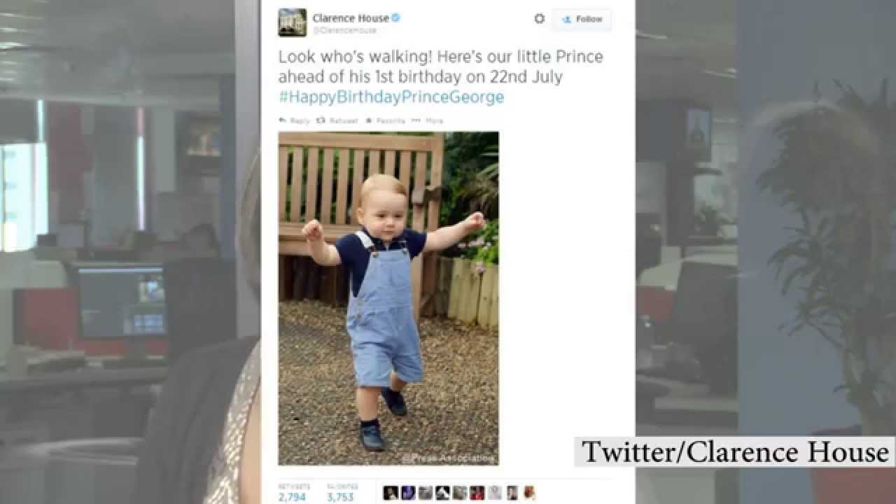This brand new photo of Prince George is the cutest