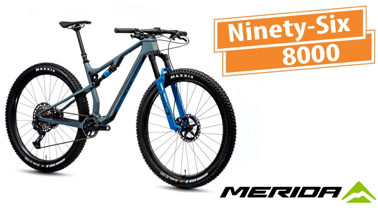 Первый даункантри велосипед от Merida - Ninety-Six 8000