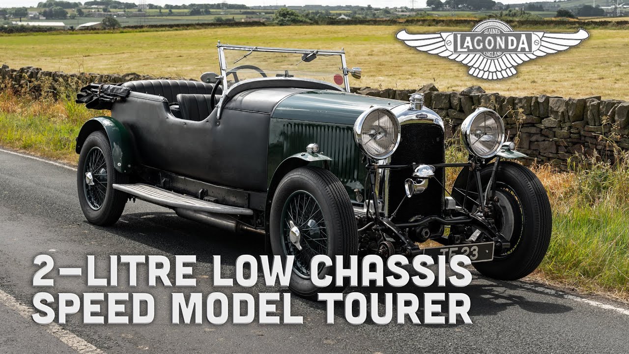 1929 Lagonda 2 Litre Low Chassis Speed Model Tourer