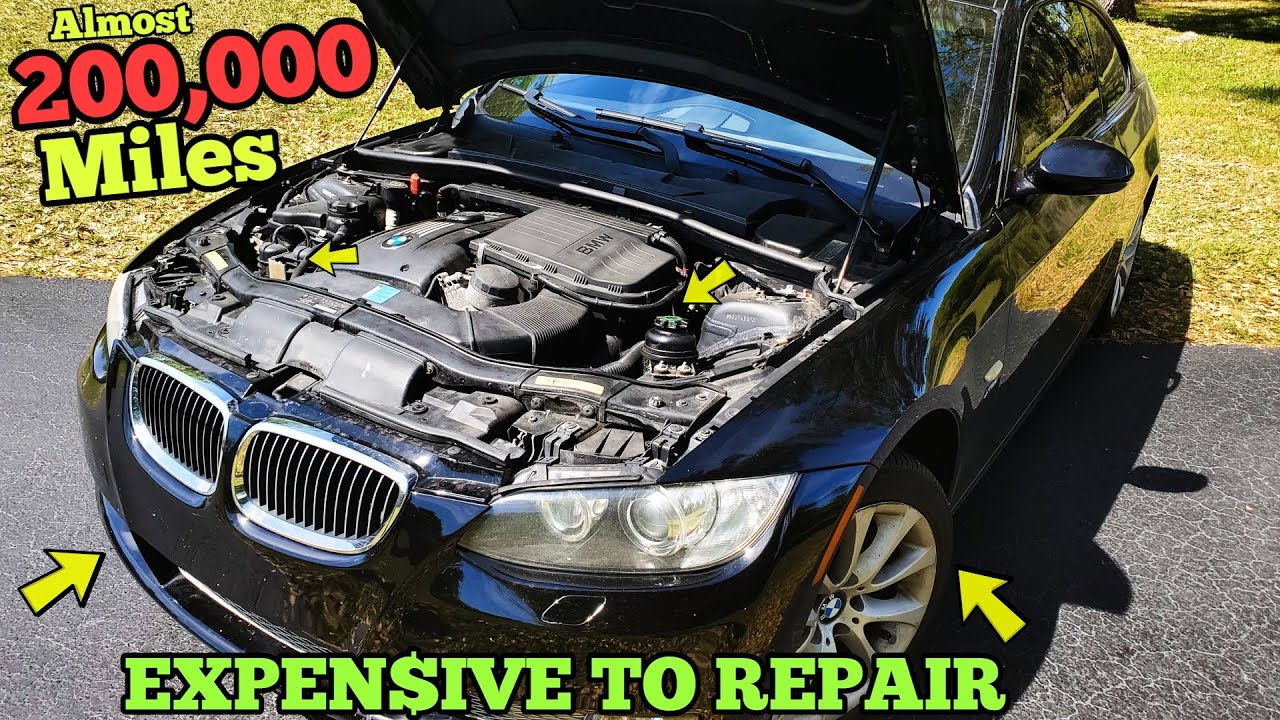 BMW Master Tech Finds Everything Broken on my DONATED Twin Turbo 335i with near 200,000 Miles!