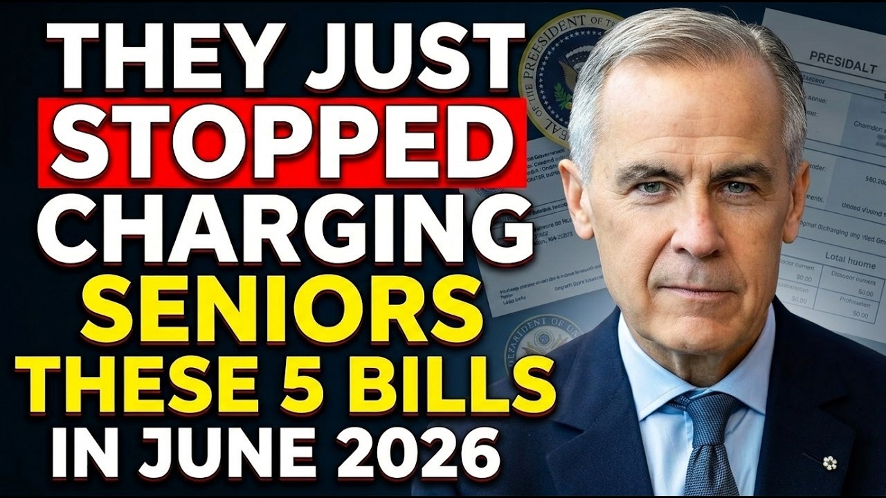 ⚡️5 BILLS Canadian Seniors Are NOW EXEMPT From &mdash; New June 2026 Update (Most Still Pay)