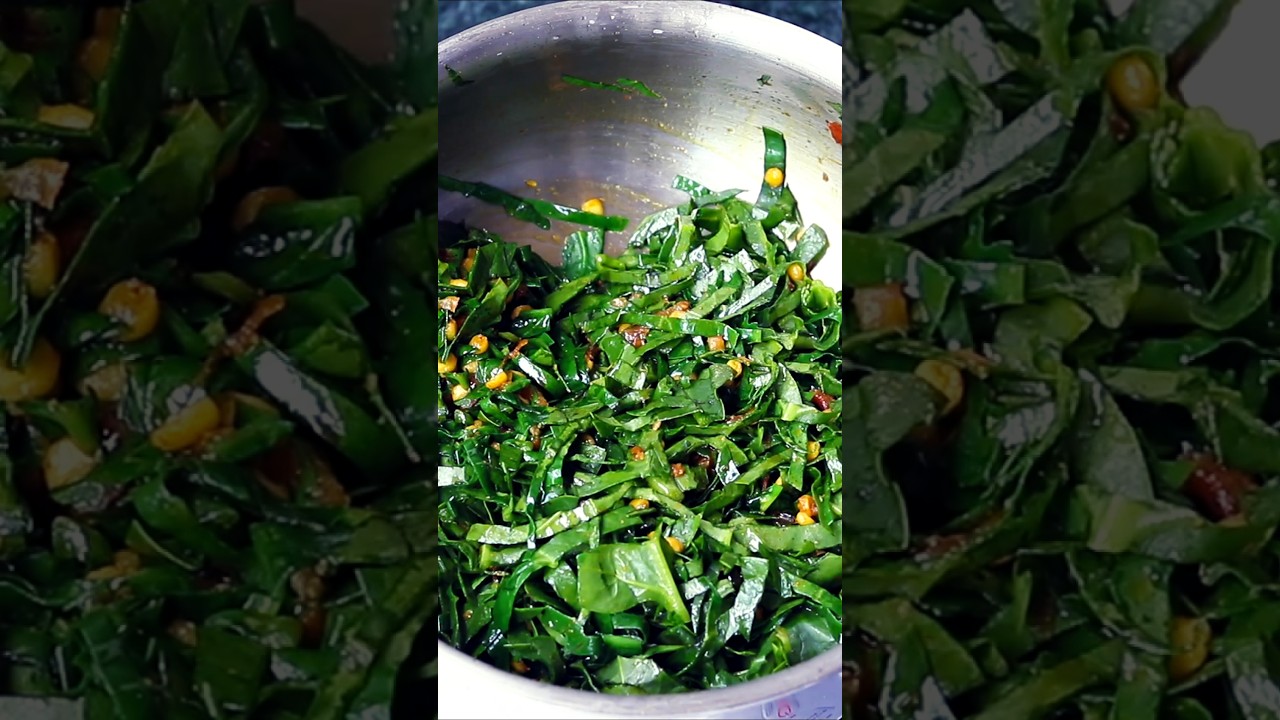 POI SAAG RECIPE 💚 SUPERFOOD WITH DAL | POWER-PACKED MALABAR SPINACH #poisaag #malabarspinach