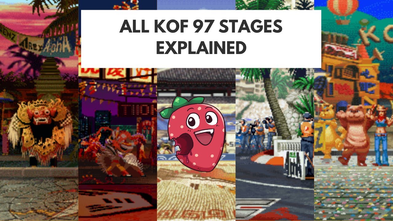 Все этапы King of Fighters 97 объяснены