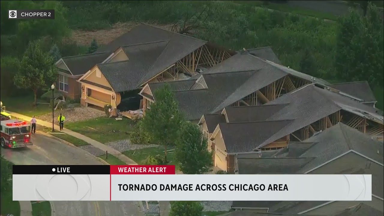 Tornado Ravages Elgin;  Several Homes In Ruins