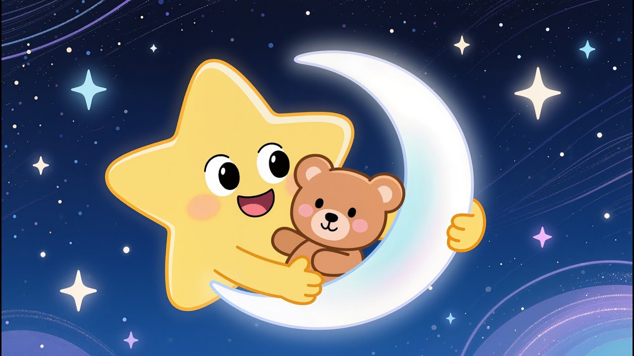 Twinkle Twinkle Little Star Space Lullaby Version / Nursery Rhymes / TinyTunesTV
