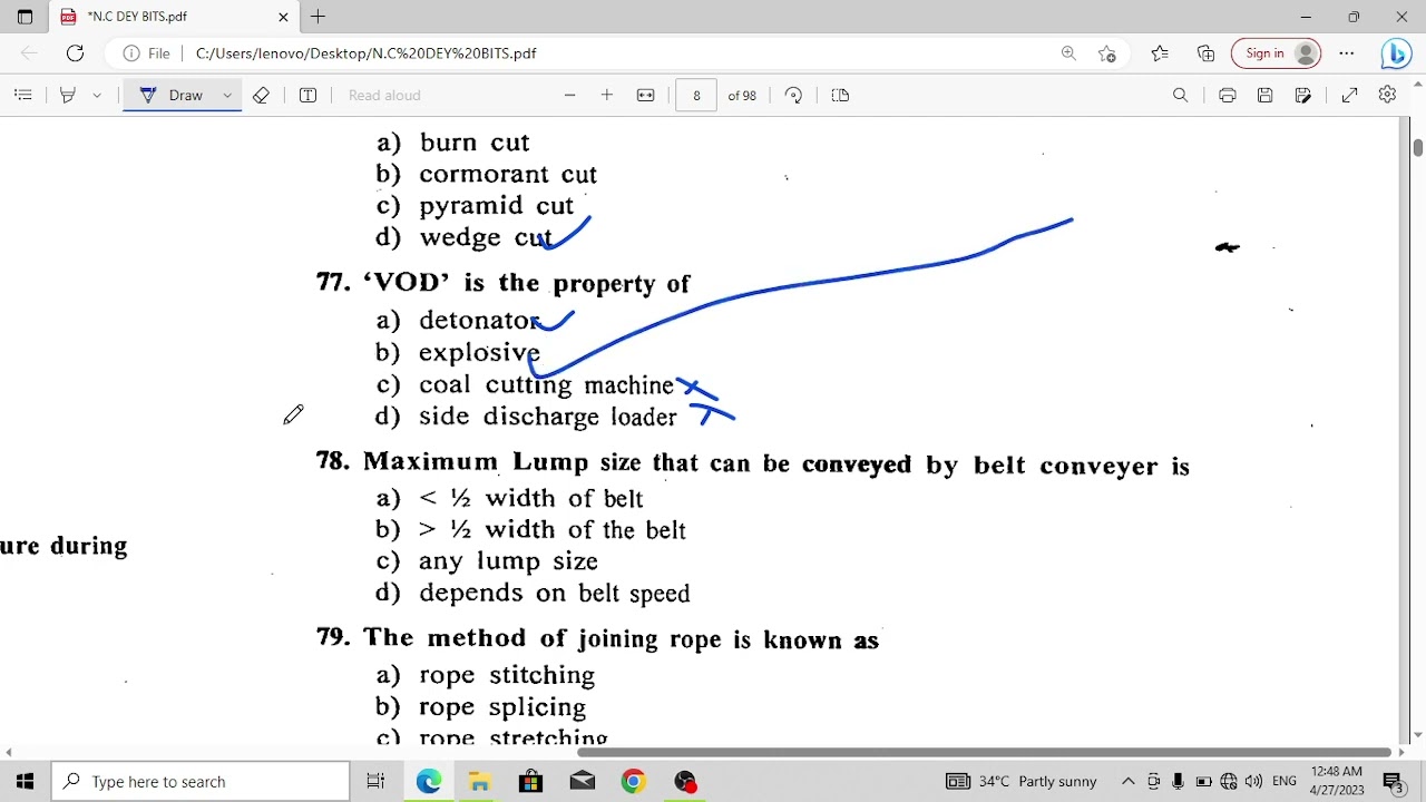 SECL|| WCL|| EXAM MINING MCQ #coalindia #wcl #secl