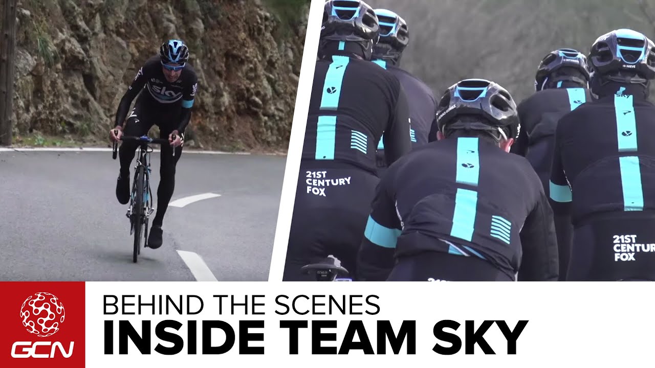 Behind The Scenes - A Day At Training Camp With Team Sky