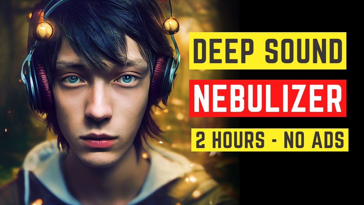 Deep Aerosol Nebulizer White Noise Sound | ASMR for Sleeping, Working & Relaxation | 2 Hours