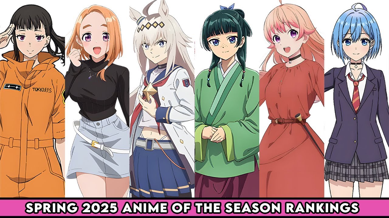 Spring 2025 Anime of the Season Rankings