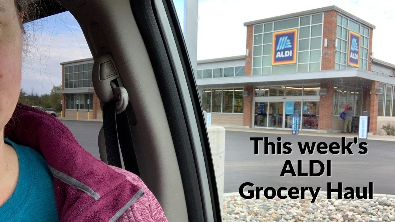 This week's ALDI grocery haul + an experiment