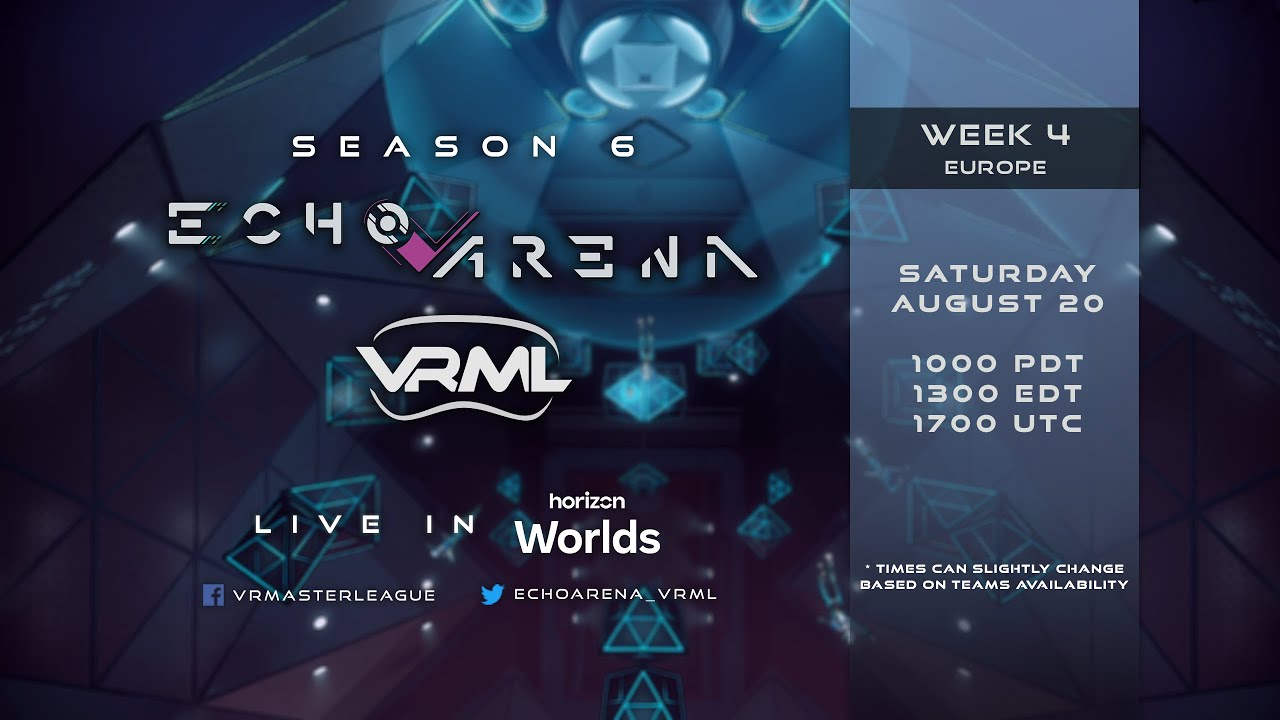 Echo Arena - Venues Showcase - Season 6 Week 4 (EU) - VRML