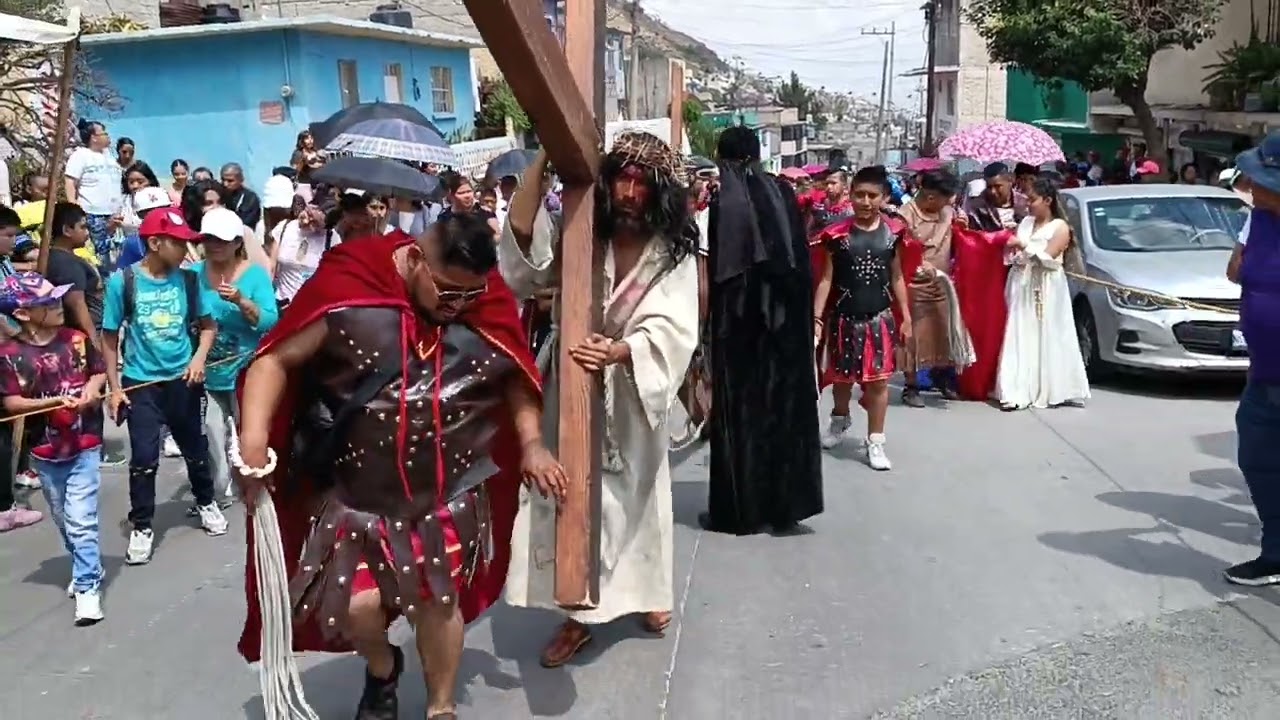 Semana Santa 2023 - Col. Caracoles Tlalnepantla- Viernes Santo ( Segúnda Parte )