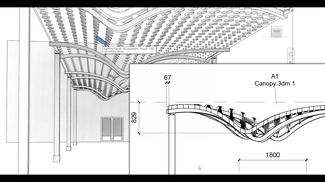 Revit 2018 New Feature - 3D Shape improvements