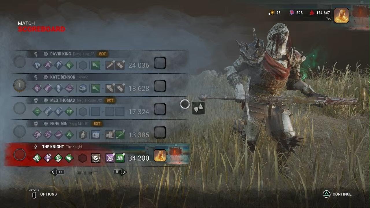 Dead by Daylight meg gameplay