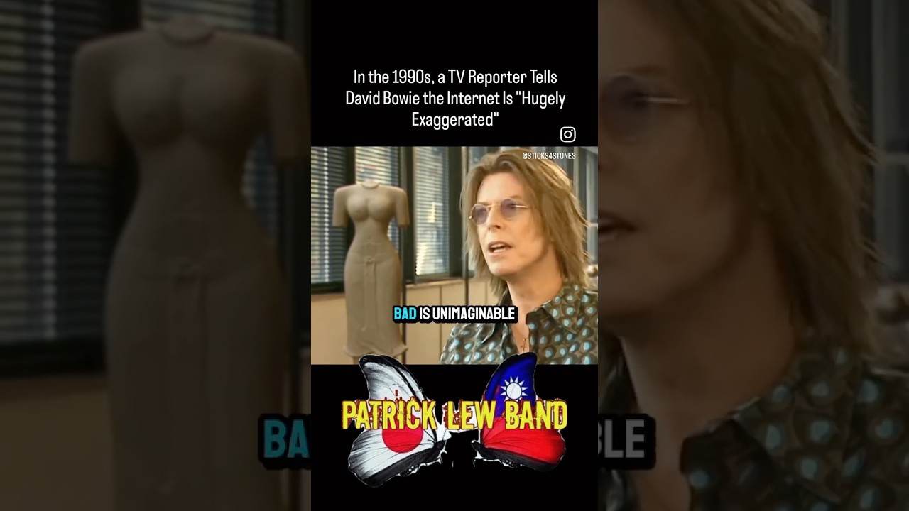 David Bowie Predicted The Internet & Today