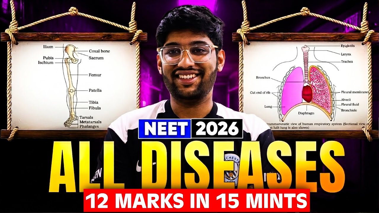 All Disorders in 15 minutes🚀🩺| NEET 2026 | 12 marks confirm