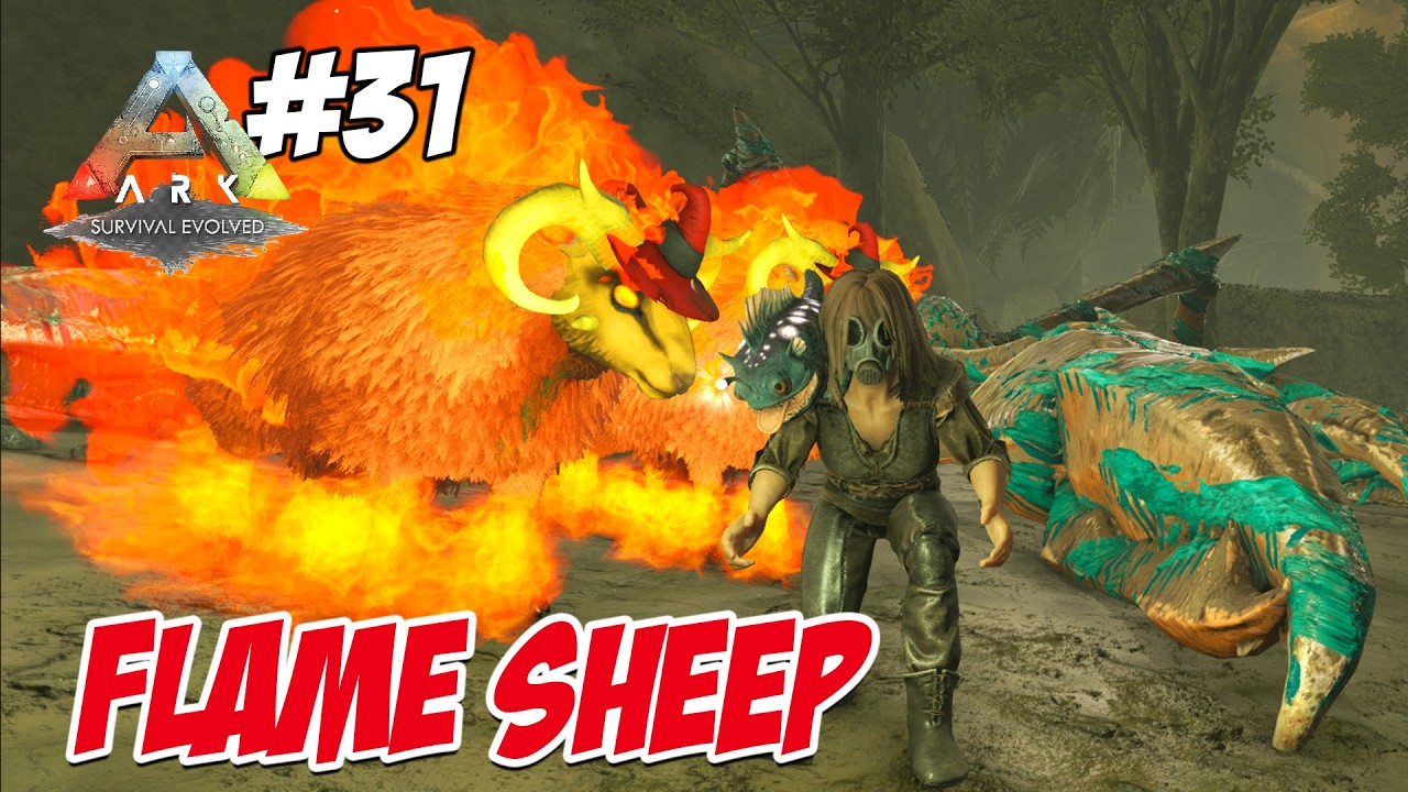SUMMON MYTH FLAME SHEEP DAN EXPLORE UNDERGROUND😍 - Ark Foreworld Myth #31