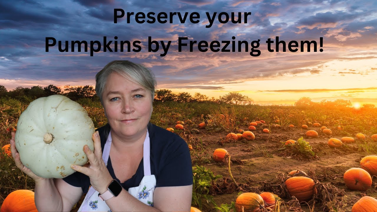 How To: Freeze Pumpkin Pieces | Creamy Pumpkin Soup and Pumpkin Puree whole roasted in the oven!