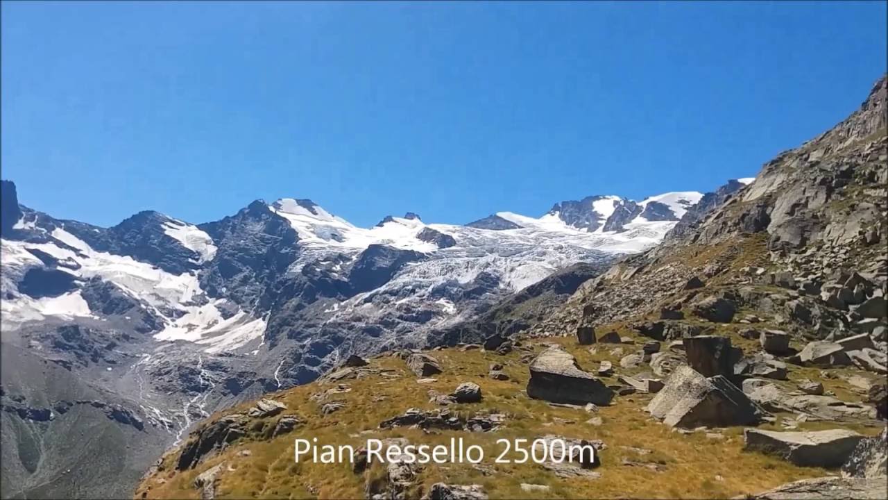 Rifugio Vittorio Sella 2584m - Casolari Herbetet - anello da Valnontey 1665m (AO) 23 Agosto 2016