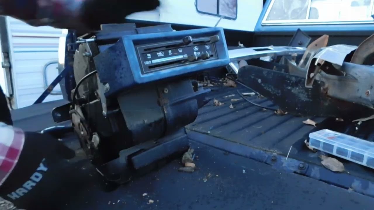 Barn Find Betty Pt 4 heater core replacement