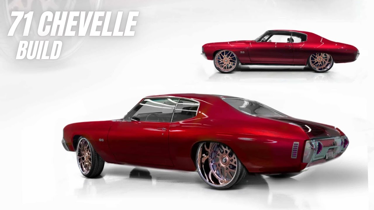 Сборка Chevelle 1971 года с заменой двигателя на LS.