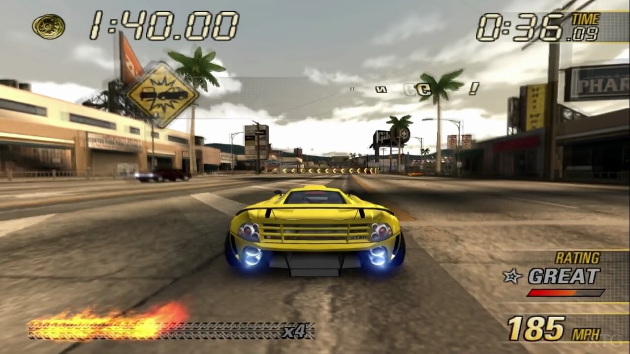 [#1] Burnout Revenge PS2 Геймплей HD (PCSX2)