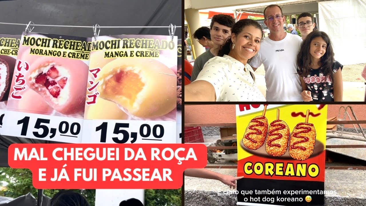 NEM CHEGUEI DIREITO E JÁ FOMOS PASSEAR/ VIAGEM PARA SÃO PAULO/ FESTA DAS DÁLIAS 2026 NUBIA VIANA 