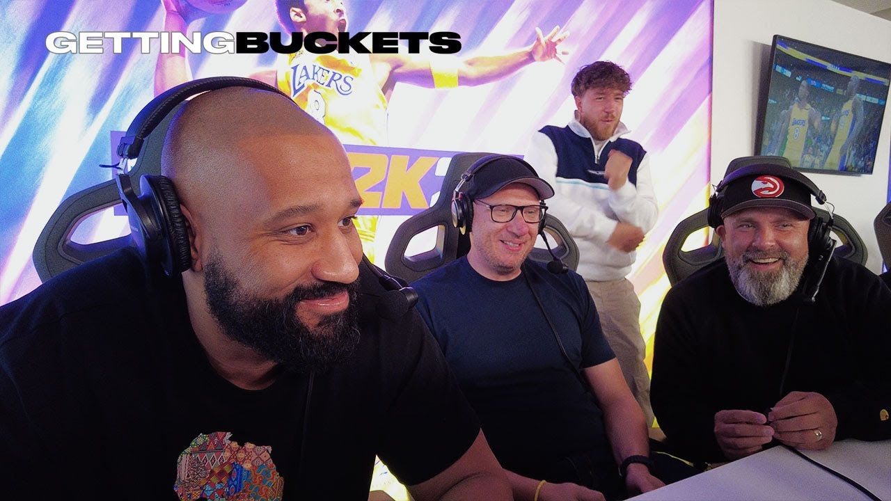 NBA 2K24 Turnier - Getting Buckets Folge #2 mit André “Dré” Voigt, Jalil, Pimf und Niko BACKSPIN