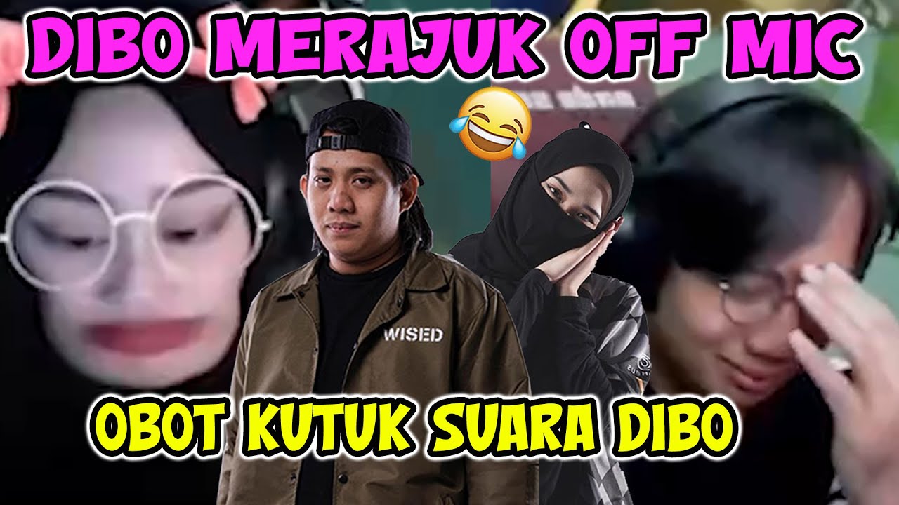 DIBO MERAJUK !! OBOT SILAP KUTUK DIBO 🤣😂 !! DIBO LIVE FACECAM MLBB