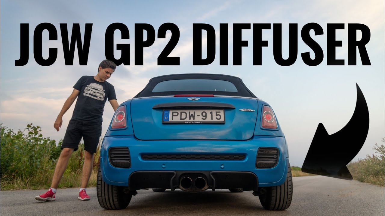 The Mini gets a GENUINE GP2 DIFFUSER and the Z gets New Brakes!