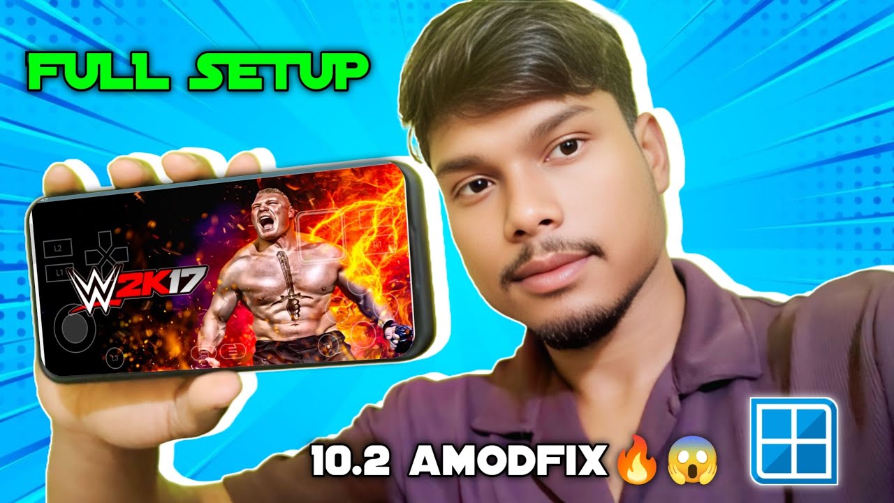 Full Setup Guide WWE 2K17 IN HINDI ✅ | How To Install Wwe 2k17 in Winlator 10 ❤️