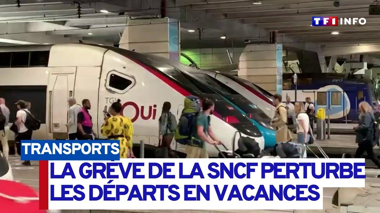 La grève de la SNCF perturbe les départs en vacances, quelle alternative ?