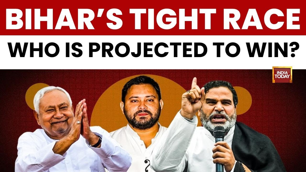 Bihar Exit Poll: NDA Projected to Win With 43% Vote Share, Mahagathbandhan Close Behind at 41%