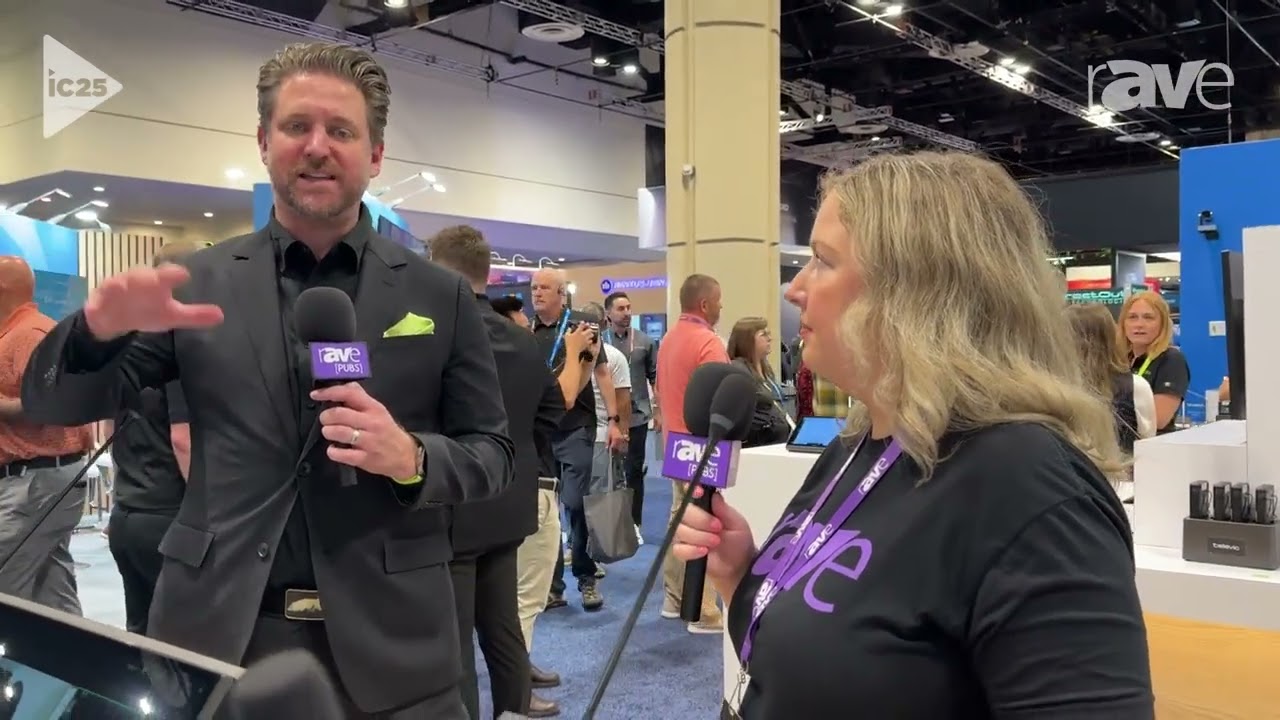 InfoComm 2025: Steph Beckett Takes You on a VIP Tour of Televic's Booth