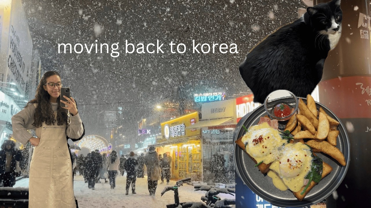 moving back to korea for the 3rd time | my birthday, ceramics, and cafes