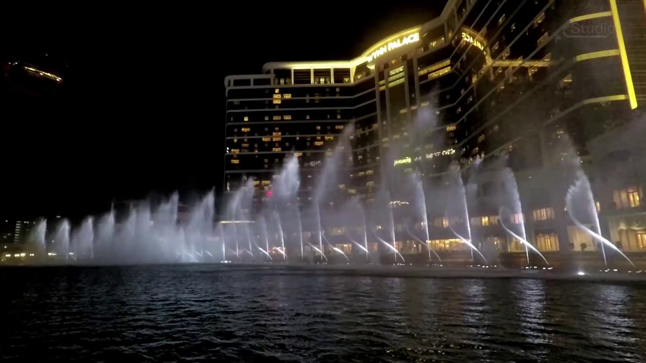 [Wide View] Wynn Palace Fountain - Consider Yourself